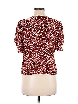 Madewell Short Sleeve Silk Top (view 2)