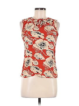 Tory Burch Sleeveless Silk Top (view 1)