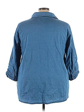 Serengeti 3/4 Sleeve Button-Down Shirt (view 2)