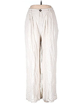 Bobbles & Lace Linen Pants (view 1)