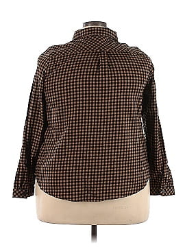 Roaman's Long Sleeve Button-Down Shirt (view 2)