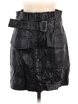 Banana Republic Faux Leather Skirt (view 1)