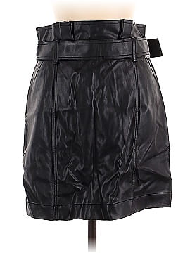 Banana Republic Faux Leather Skirt (view 2)