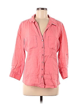 Eileen Fisher 3/4 Sleeve Button-Down Shirt (view 1)