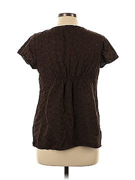 SONOMA life + style Short Sleeve Blouse (view 2)