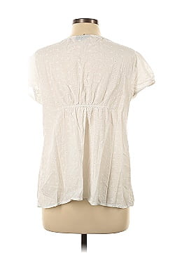 SONOMA life + style Short Sleeve Blouse (view 2)