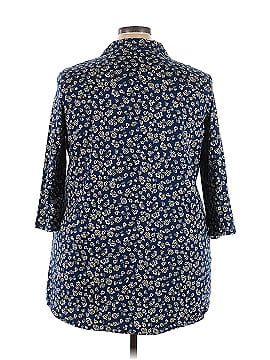 Blair 3/4 Sleeve Button-Down Shirt (view 2)