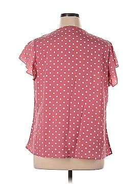 Shein Curve Short Sleeve Blouse (view 2)