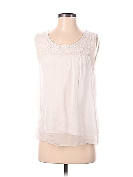 Elena Baldi Sleeveless Silk Top (view 1)