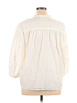 Draper James 3/4 Sleeve Blouse (view 2)