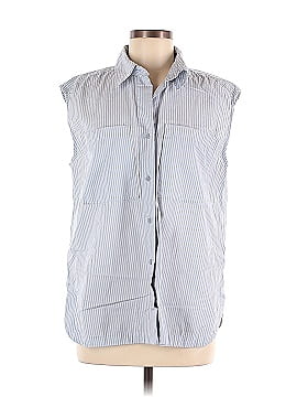 Banana Republic Factory Store Sleeveless Button-Down Shirt (view 1)