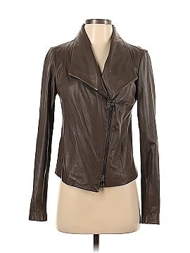 Vince. Leather Jacket (view 1)