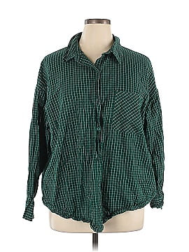 Divided by H&M Long Sleeve Button-Down Shirt (view 1)