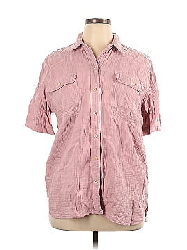 Madewell 3/4 Sleeve Button-Down Shirt (view 1)