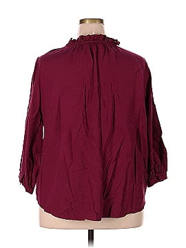 LC Lauren Conrad 3/4 Sleeve Blouse (view 2)