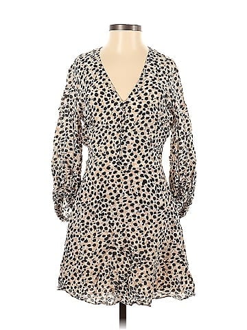 Stockholm Atelier X Other Stories Animal Print Tan Casual Dress Size 2 -  74% off | ThredUp