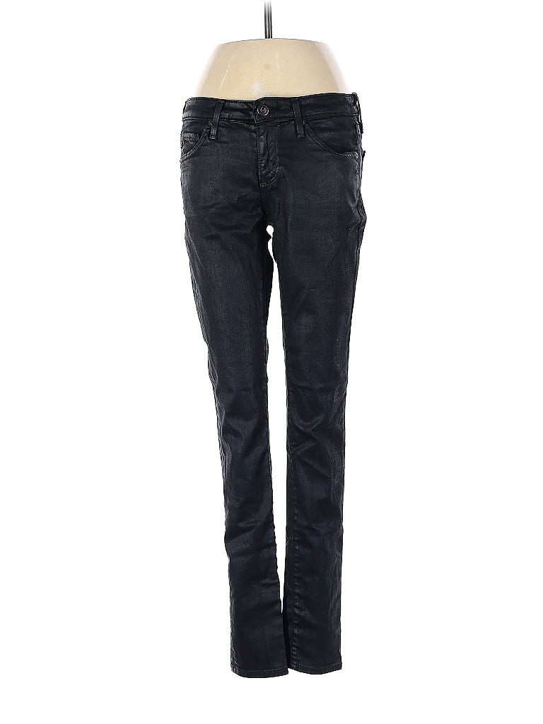 Pre-owned Adriano Goldschmied Jeans In Black