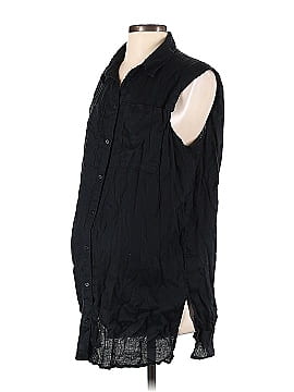 H&M Mama Sleeveless Button-Down Shirt (view 1)