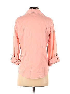 Chico's 3/4 Sleeve Button-Down Shirt (view 2)