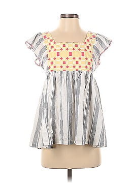 Forever That Girl for Anthropologie Short Sleeve Blouse (view 1)