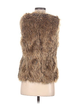 L-RL Lauren Active Ralph Lauren Faux Fur Vest (view 2)