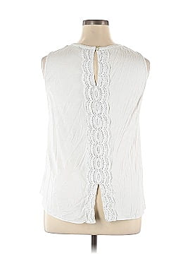 Pale Sky Sleeveless Blouse (view 2)