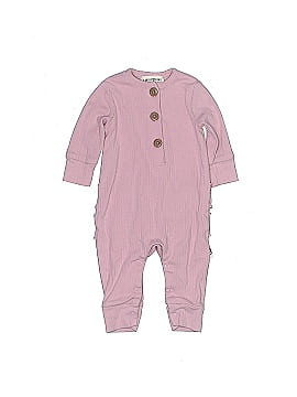 Rabbit Bear Long Sleeve Onesie (view 1)