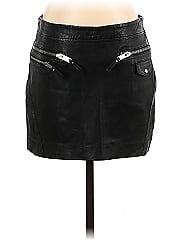 Mango Leather Skirt