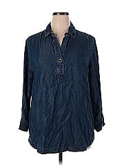 Chico's 3/4 Sleeve Button Down Shirt