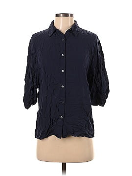 Express 3/4 Sleeve Button-Down Shirt (view 1)