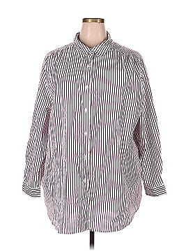 Roaman's Long Sleeve Button-Down Shirt (view 1)