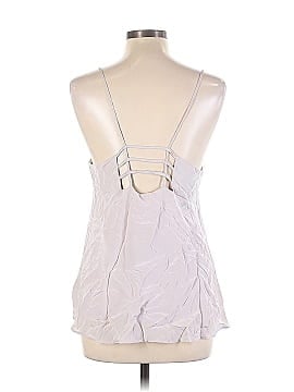 HEATHER Sleeveless Silk Top (view 2)