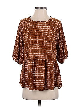 Orange Creek 3/4 Sleeve Blouse (view 1)