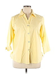 Foxcroft 3/4 Sleeve Button Down Shirt