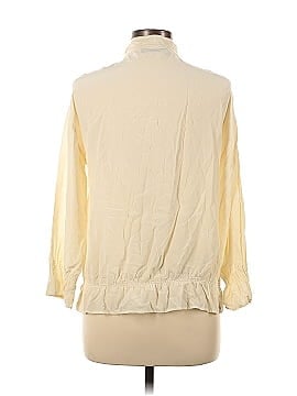 Love Moschino Long Sleeve Silk Top (view 2)