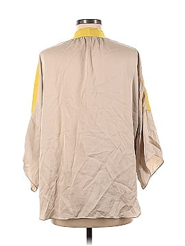 Elie Tahari for Nordstrom 3/4 Sleeve Silk Top (view 2)