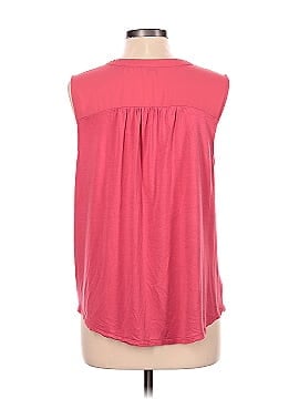 Ann Taylor LOFT Outlet Sleeveless Button-Down Shirt (view 2)