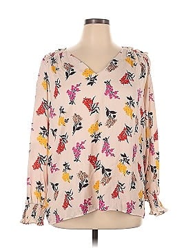 Ann Taylor Long Sleeve Blouse (view 1)