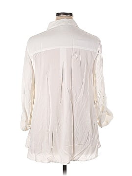 BeachLunchLounge 3/4 Sleeve Button-Down Shirt (view 2)