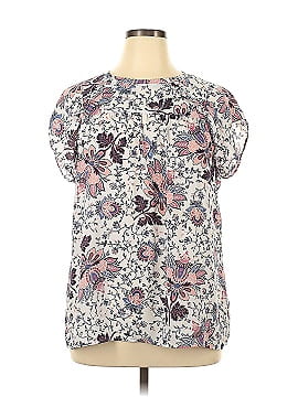 Ann Taylor LOFT Outlet Short Sleeve Blouse (view 1)