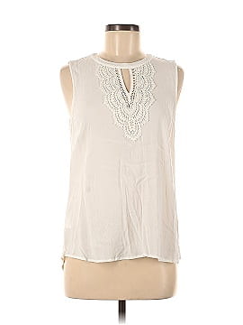 Pale Sky Sleeveless Blouse (view 1)