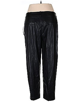 Calvin Klein Faux Leather Pants (view 2)