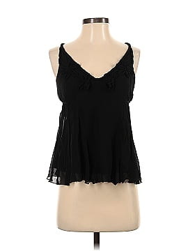 Max Studio Sleeveless Silk Top (view 1)