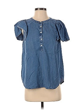 Ann Taylor LOFT Short Sleeve Blouse (view 1)