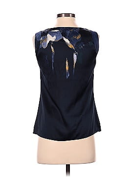 Elie Tahari Sleeveless Silk Top (view 2)