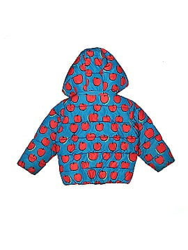 Stella McCartney Apple-Print Puffer Coat (view 2)