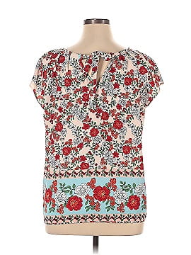 LC Lauren Conrad Short Sleeve Blouse (view 2)