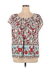 Lc Lauren Conrad Short Sleeve Blouse