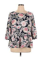 Lc Lauren Conrad 3/4 Sleeve Blouse