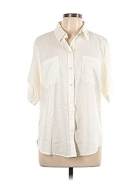 Chico's 3/4 Sleeve Button-Down Shirt (view 1)